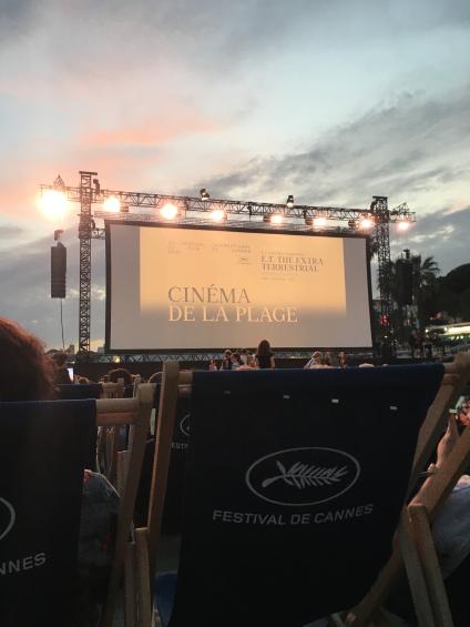 Les étudiants de la formation Ciné Prépa du lycée Saliège au Festival de Cannes