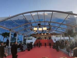 Les étudiants de la formation Ciné Prépa du lycée Saliège au Festival de Cannes